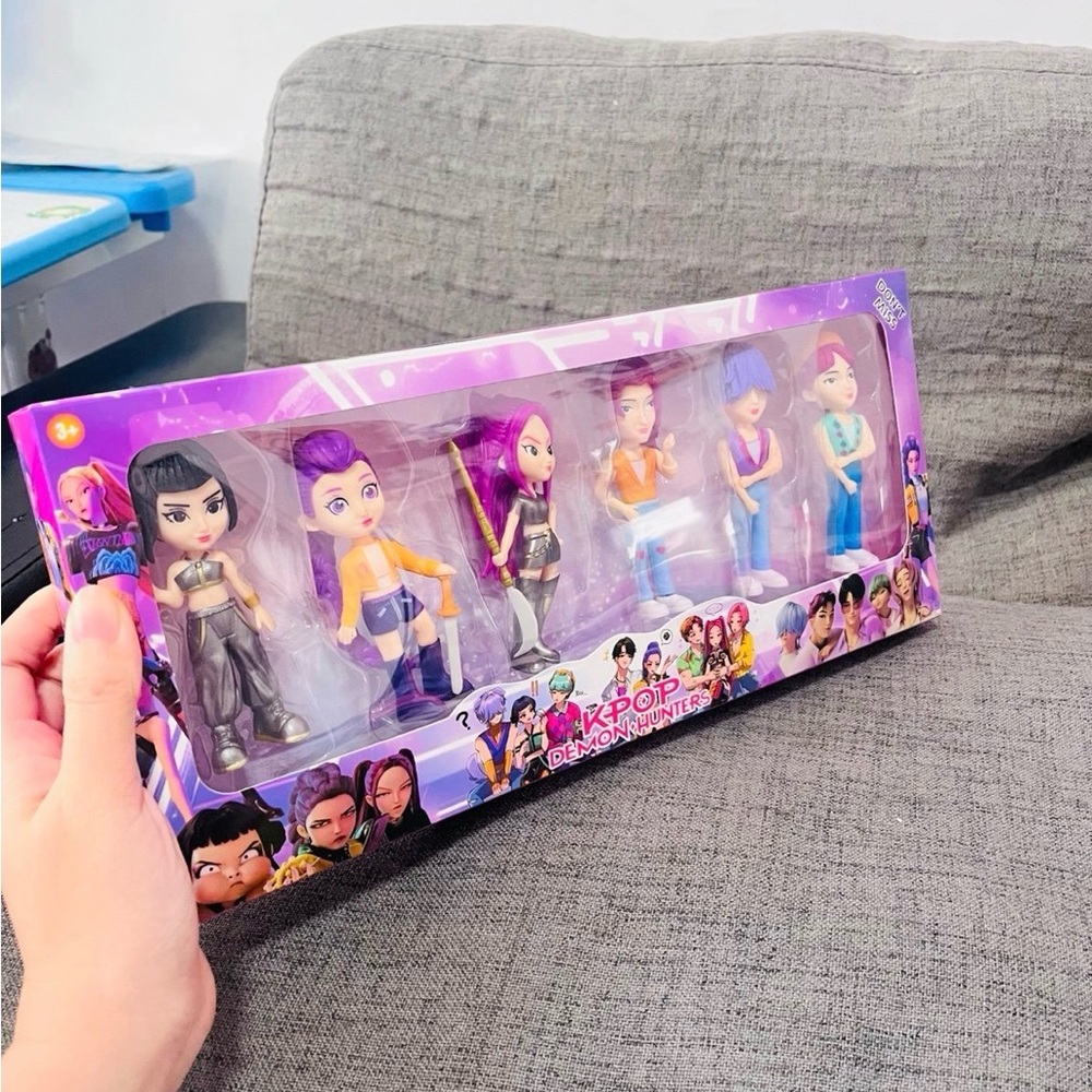 Kpop Demon Hunters figure set of 6